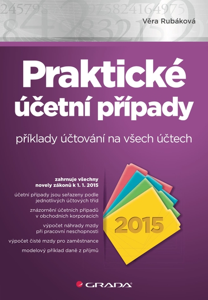 E-kniha Praktické účetní případy 2015 - Věra Rubáková