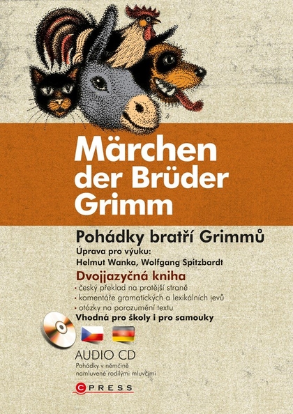 E-kniha Pohádky bratří Grimmů - Märchen der Brüder Grimm - bratři Grimmové