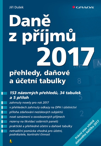 E-kniha Daně z příjmů 2017 - Jiří Dušek