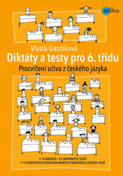 E-kniha Diktáty a testy pro 6. třídu - Vlasta Gazdíková