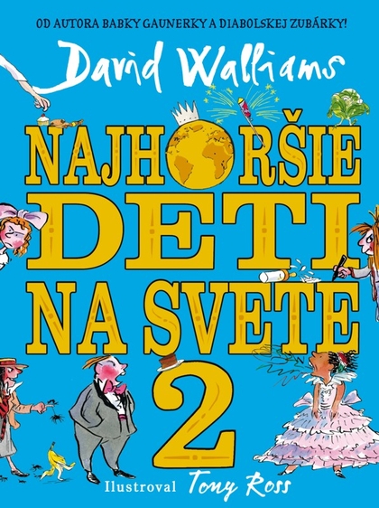 E-kniha Najhoršie deti na svete 2 - David Walliams