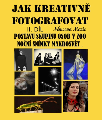 E-kniha Jak kreativně fotografovat postavu, skupinu osob v ZOO, noční snímky, makrosvět... II. díl - Marie Němcová