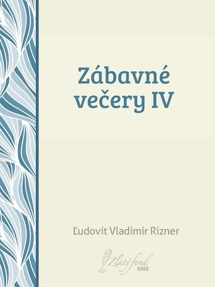 E-kniha Zábavné večery IV - Ľudovít V. Rizner