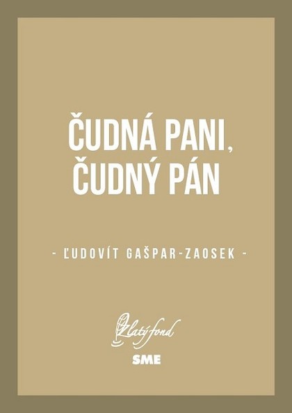 E-kniha Čudná pani, čudný pán - Ľudovít Gašpar-Zaosek