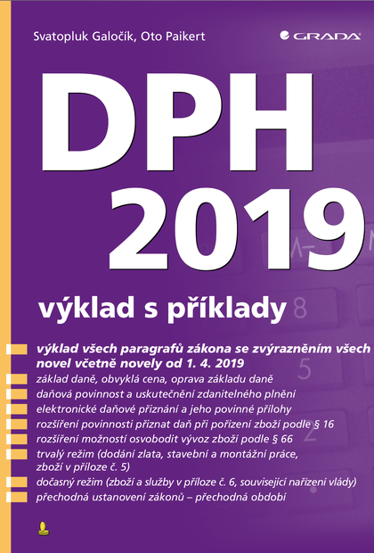 E-kniha DPH 2019 - Oto Paikert, Svatopluk Galočík