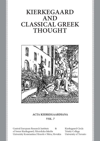 E-kniha Kierkegaard and Classical Greek Thought - Barbara Nesvadbová