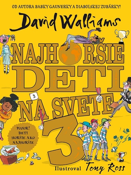 E-kniha Najhoršie deti na svete 3 - David Walliams