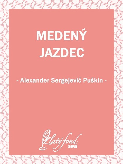 E-kniha Medený jazdec - Alexander Sergejevič Puškin