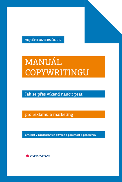 E-kniha Manuál copywritingu - Vojtěch Untermüller