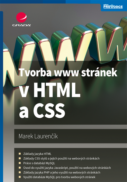 E-kniha Tvorba www stránek v HTML a CSS - Marek Laurenčík