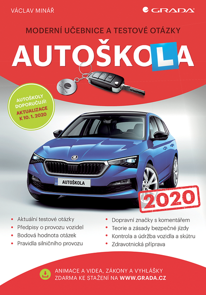E-kniha Autoškola 2020 - Václav Minář