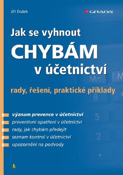 E-kniha Jak se vyhnout chybám v účetnictví - Jiří Dušek
