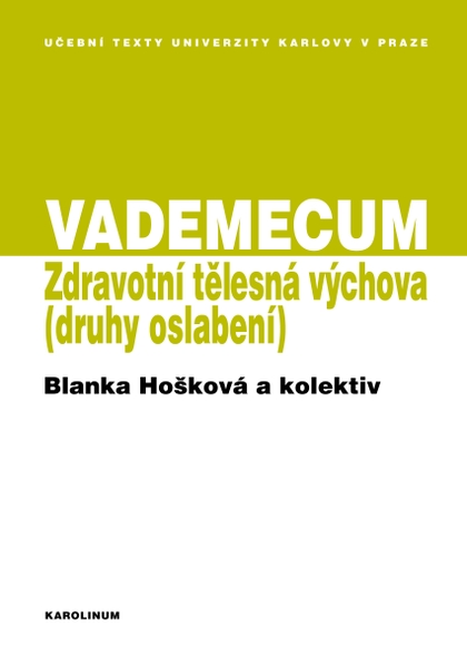 E-kniha VADEMECUM / Zdravotní tělesná výchova - Blanka Hošková