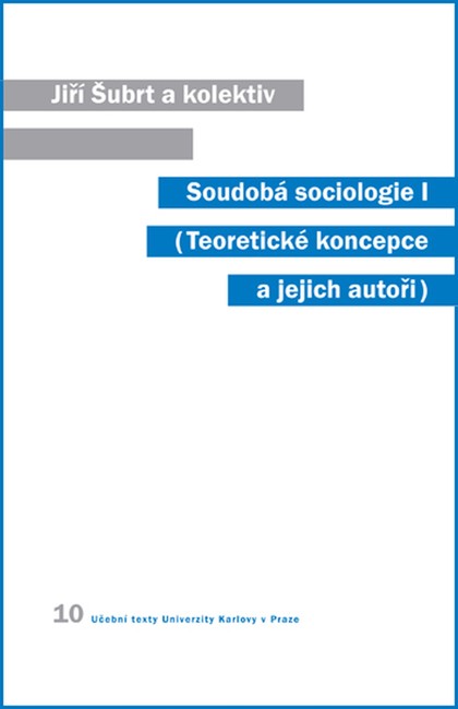 E-kniha Soudobá sociologie I. - Jiří Šubrt