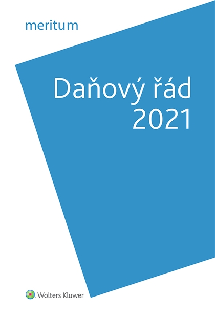 E-kniha meritum Daňový řád 2021 - Lenka Hrstková Dubšeková