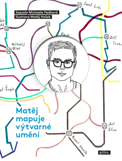 E-kniha Matěj mapuje výtvarné umění - Michaela Hošková