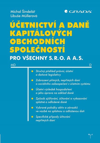 E-kniha Účetnictví a daně kapitálových obchodních společností - Libuše Müllerová, Michal Šindelář