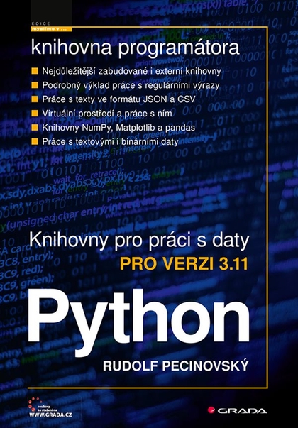E-kniha Python - knihovny pro práci s daty - Rudolf Pecinovský