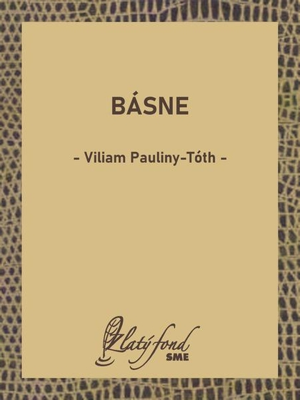 E-kniha Básne - Viliam Pauliny-Tóth