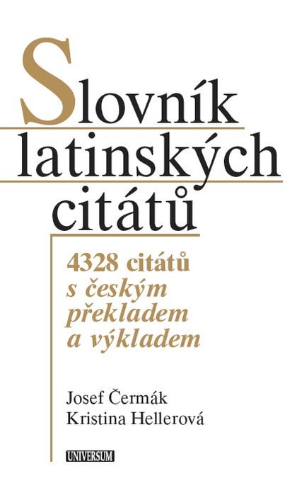 E-kniha Slovník latinských citátů - 2. vydání - Josef Čermák, Kristina Hellerová