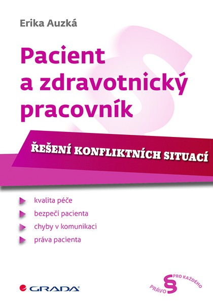 E-kniha Pacient a zdravotnický pracovník - Erika Auzká