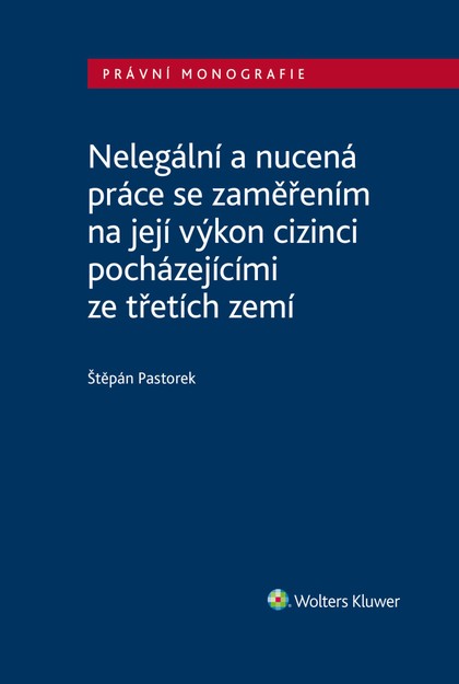 E-kniha Nelegální a nucená práce se zaměřením na její výkon cizinci pocházejícími ze třetích zemí - Štěpán Pastorek