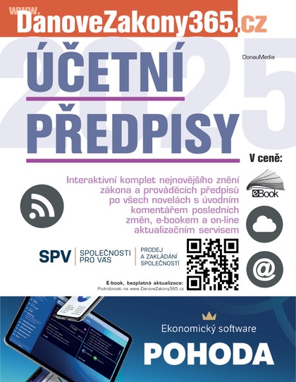 E-kniha Účetní předpisy 2025 - autorů kolektiv