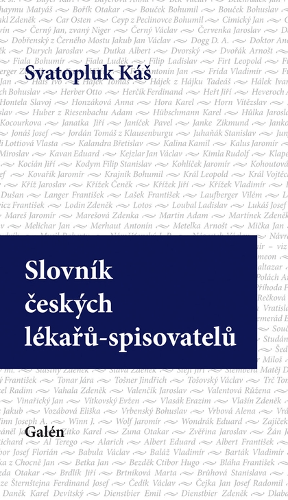 E-kniha Slovník českých lékařů-spisovatelů - Svatopluk Káš