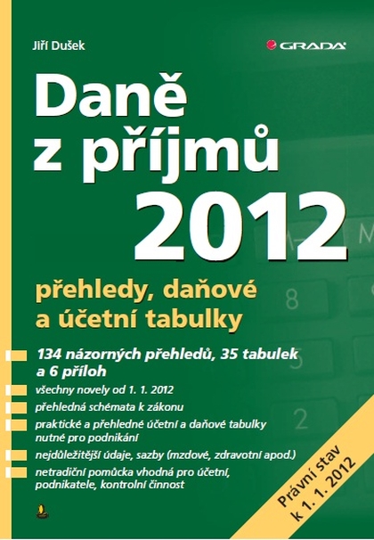 E-kniha Daně z příjmů 2012 - Jiří Dušek
