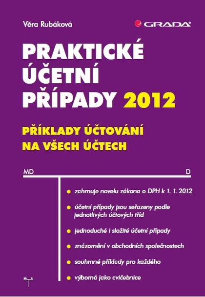 E-kniha Praktické účetní případy 2012 - Věra Rubáková
