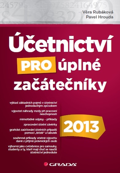 E-kniha Účetnictví pro úplné začátečníky 2013 - Věra Rubáková, Pavel Hrouda
