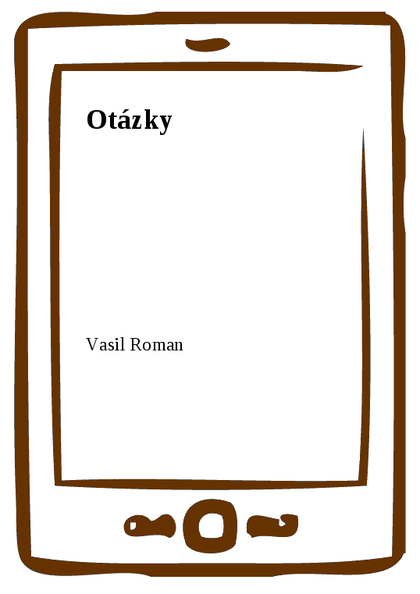 E-kniha Otázky - Vasil Roman