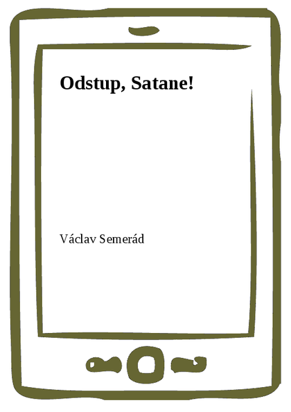 E-kniha Odstup, Satane! - Václav Semerád