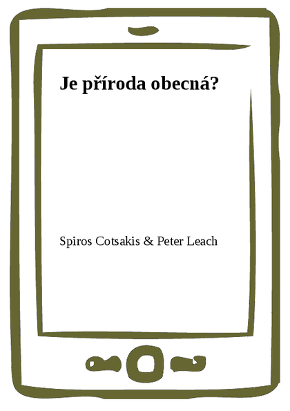 E-kniha Je příroda obecná? - Spiros Cotsakis, Peter Leach