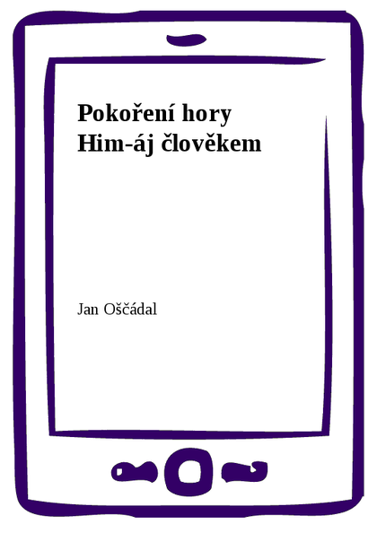 E-kniha Pokoření hory Him-áj člověkem - Jan Oščádal