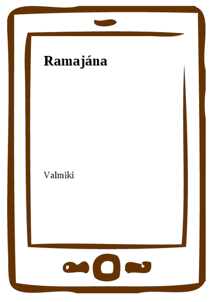 E-kniha Ramajána -  Valmiki