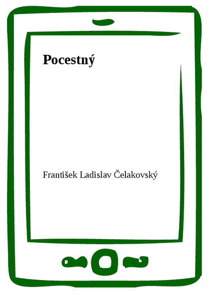 E-kniha Pocestný - František Ladislav Čelakovský