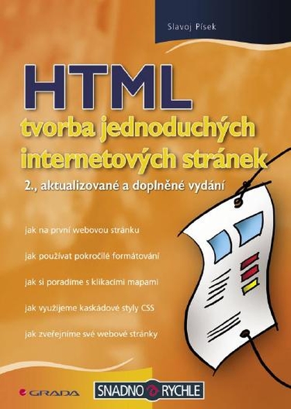 E-kniha HTML - tvorba jednoduchých internetových stránek - Slavoj Písek
