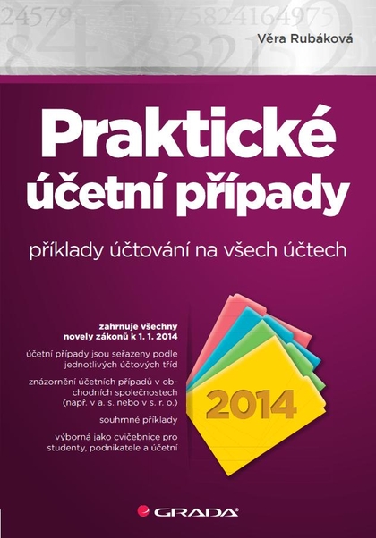 E-kniha Praktické účetní případy 2014 - Věra Rubáková